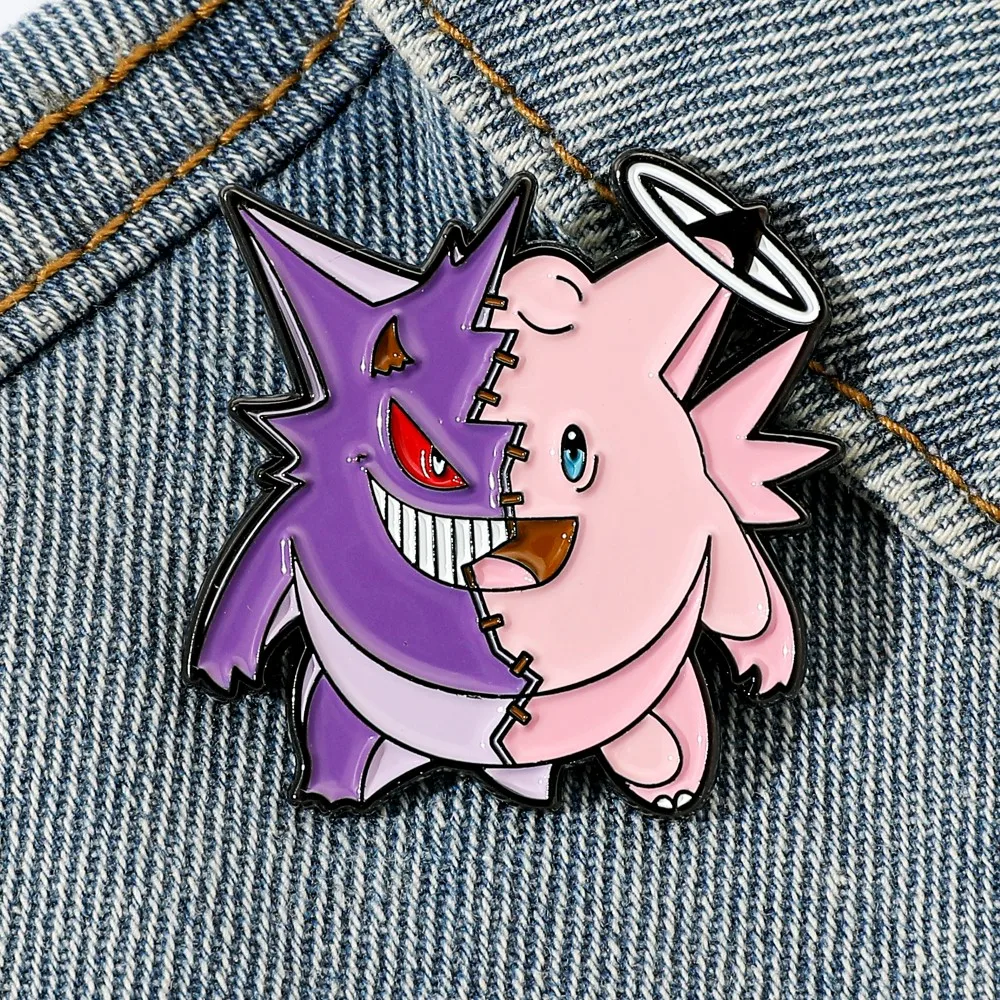 Gaming Accessories Storage - 1 Pc Anime Cartoon Brooch Handsome