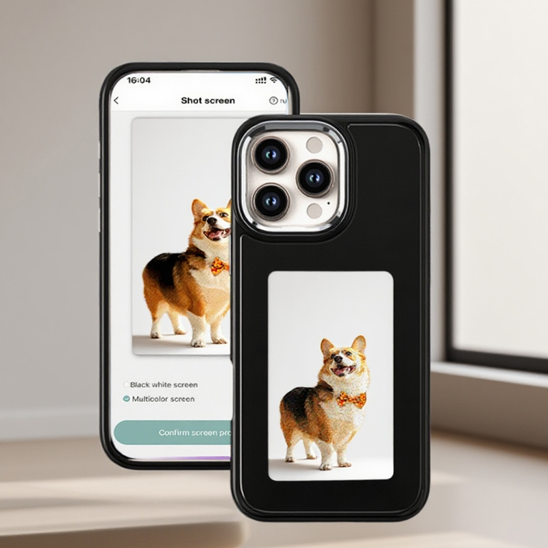 Gaming Accessories Storage - DIY E-Ink Screen Phone Case NFC