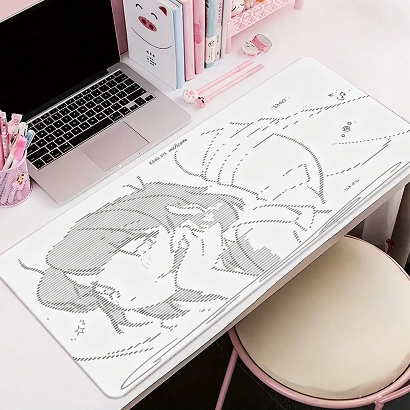 Gaming Accessories Wholesale - 1Pcs Leather Mouse Pad Anime Angel