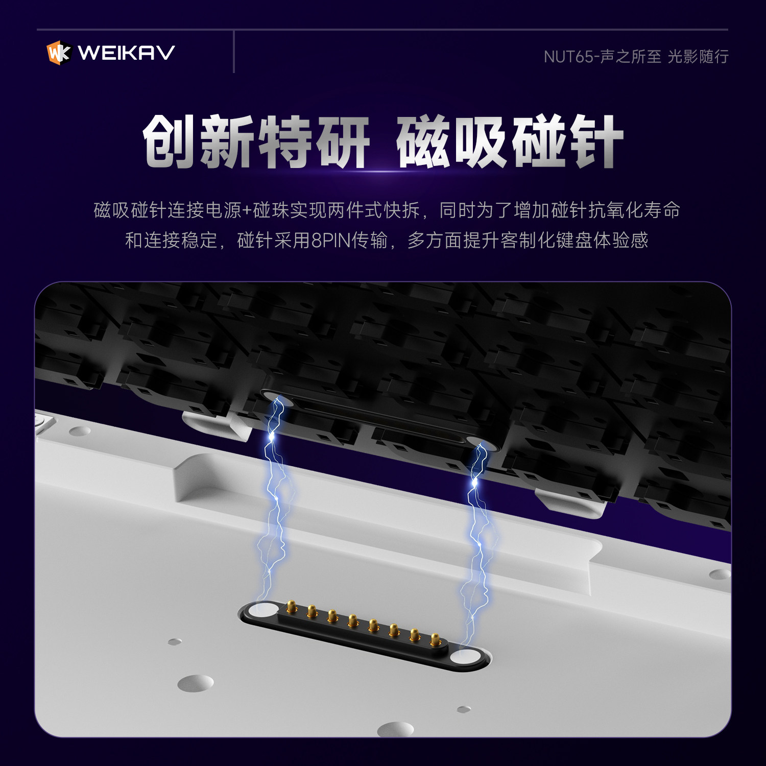 New Weikav Nut65 Aluminum Mech - Gaming Accessories 评论和价格