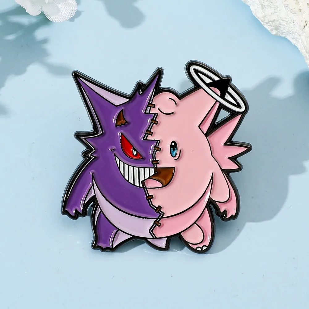 1 Pc Anime Cartoon Brooch Hand - Gaming Accessories Storage 评论和价格