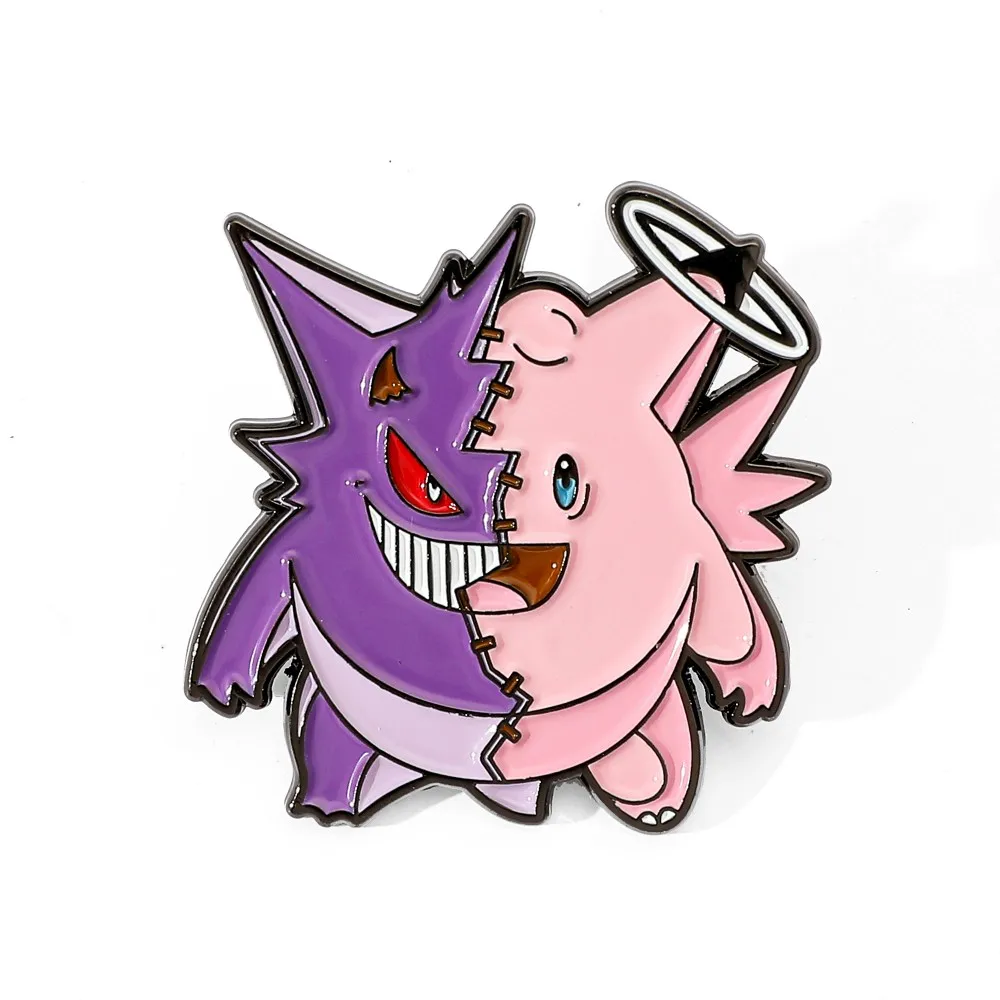 1 Pc Anime Cartoon Brooch Hand - Gaming Accessories Storage 评论和价格