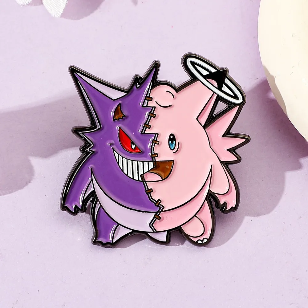 1 Pc Anime Cartoon Brooch Hand - Gaming Accessories Storage 评论和价格