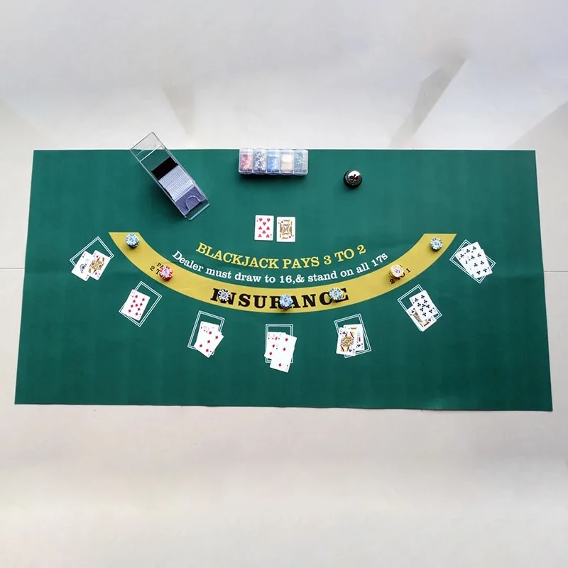 180x90cm Poker Chip Tablecloth - Gaming Accessories 评论和价格