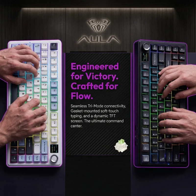 AULA F75 Max Mechanical Keyboa - Gaming Accessories 评论和价格