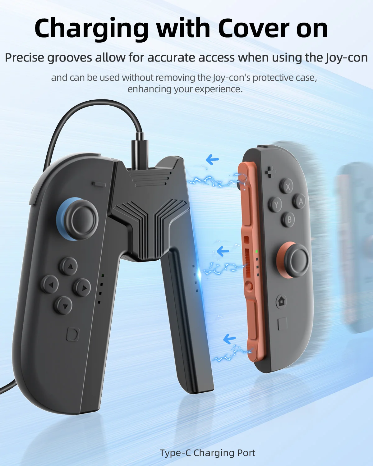 For Switch 2 Charger Grip for  - Gaming Kit Accessories Nintendo Switch 评论和价格