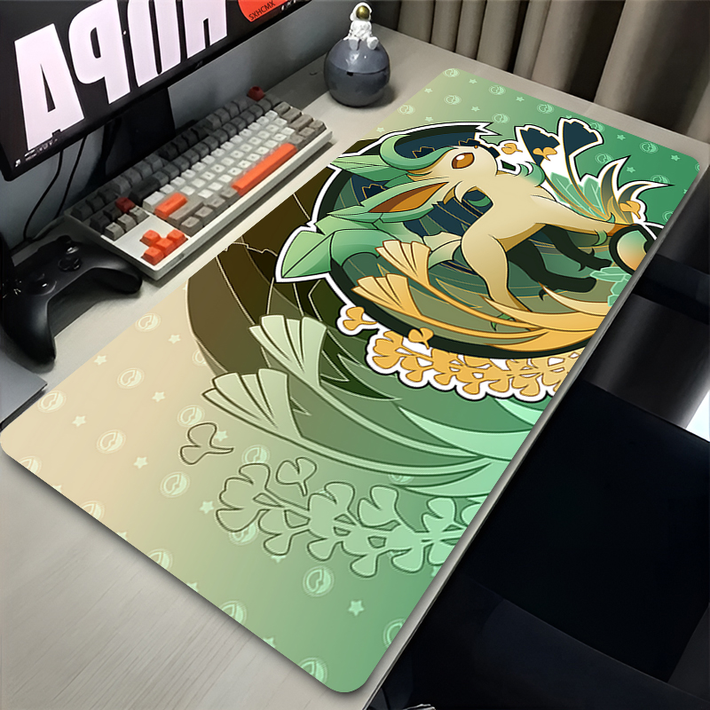 Mouse Pad Gamer P-pokemon Leaf - Gaming Accessories Storage 评论和价格