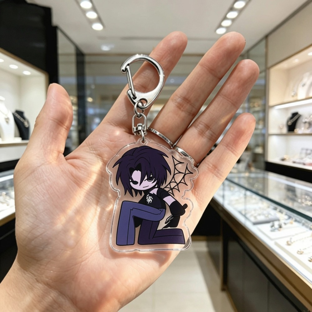 Cute Cartoon Chibi Keychains A - Gaming Accessories Wholesale 评论和价格
